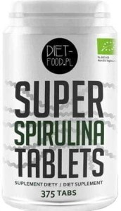 Spirulina w tabletkach 375 szt EKO Diet Food