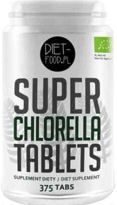 Chlorella in tablets of 375 pieces EKO Diet-Food.pl