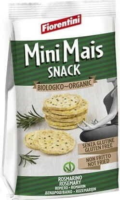 Maïssnack met rozemarijn zonder gluten 50g EKO Fiorentini