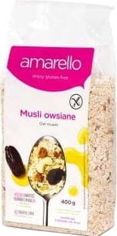 Oat muesli without gluten without sugar 400g Amarello