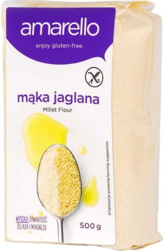 Millet flour without gluten 500g Amarello