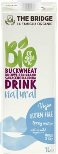 Boekweitdrank met rijst zonder gluten 1l EKO The Bridge