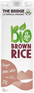 Brown rice drink without sugar 1l EKO The Bridge