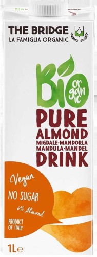 Amandeldrank 6% suikervrij, glutenvrij 1l EKO The Bridge