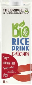 Rice drink with calcium without gluten 1l EKO The Bridge