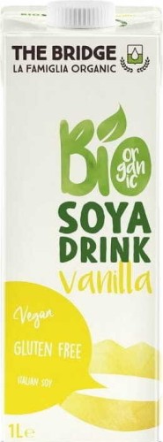Glutenvrije sojadrank met vanille 1l EKO The Bridge