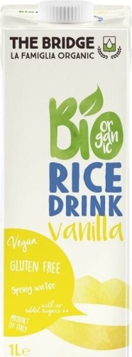 Rijstdrank met vanille glutenvrij 1l EKO The Bridge