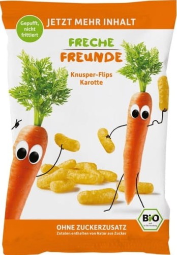 Maïschips Met Wortelen 30g EKO Freche Freunde