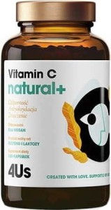 Vitamin C natural+  from natural plant extracts 4Us 120caps HealthLabs