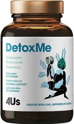 DetoxMe 90 capsules 4Us HealthLabs