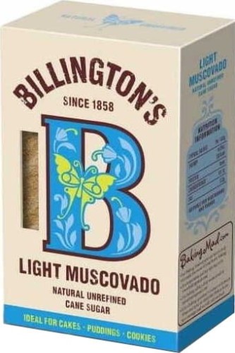 Muscovado light sugar 500 g BILLINGTONS