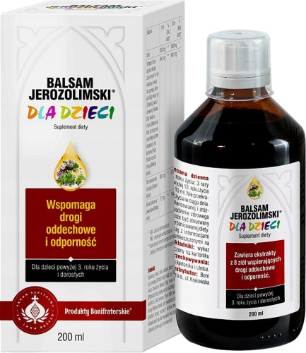 Jerusalem Balm for Children 200 ml Produkty Bonifraterskie
