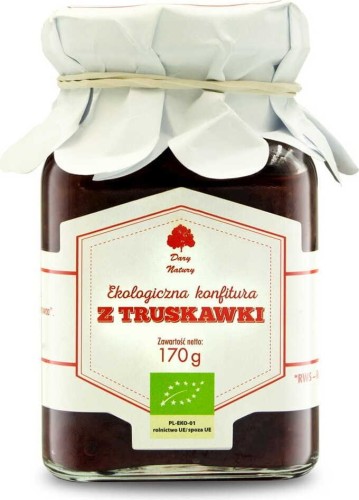 STRAWBERRY JAM BIO 170 g - DARY NATURY