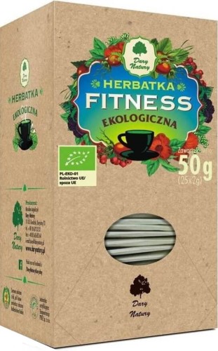FITNESS TEA BIO (25 x 2 g) - DARY NATURY