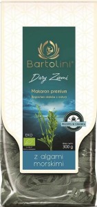 PASTA (SEMOLINE WITH SEA ALGAE) TAGLIATELLE BIO 300 g - BARTOLINI