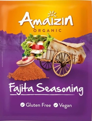 MEXICAN SPICE FAJITA IN POWDER GLUTEN-FREE BIO 27 g - AMAIZIN