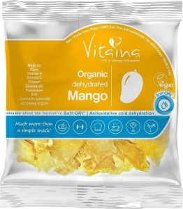 MANGO DRIED RAW GLUTEN-FREE BIO 28 g - VITAINA