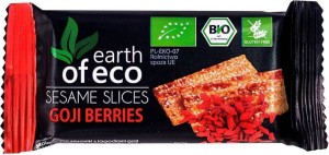 SESAME COOKIES WITH GOJI BERRIES GLUTEN-FREE BIO 18 g - EARTH OF ECO