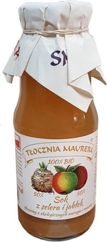 JUICE CELERY AND APPLE BIO 300 ml - TŁOCZNIA MAURERA
