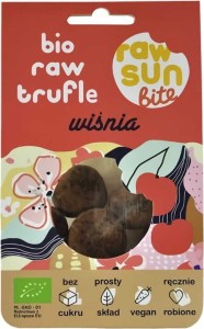 CHERRY TRUFFLES BIO 105 g - RAW SUN BITE