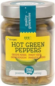 GREEN PEPPERS SPICY BIO 230 g - TERRASANA