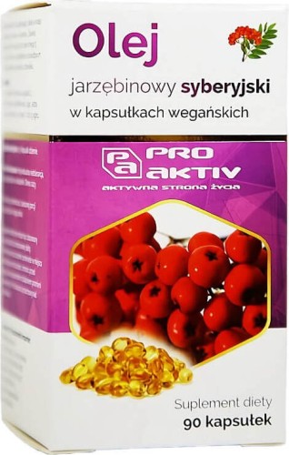 Huile de Rowan de Sibérie 90 gélules Pro Aktiv