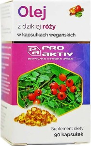 WILD ROSE OIL 90 capsules Pro Aktiv