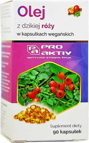 WILD ROSE OIL 90 capsules Pro Aktiv