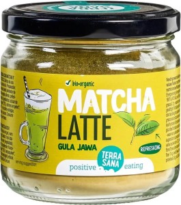 Boisson en poudre au thé vert matcha latte BIO 200 g - Terrasana