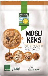 Havermueslikoekjes met noten en fruit BIO 150 g - Bohlsener Muehle