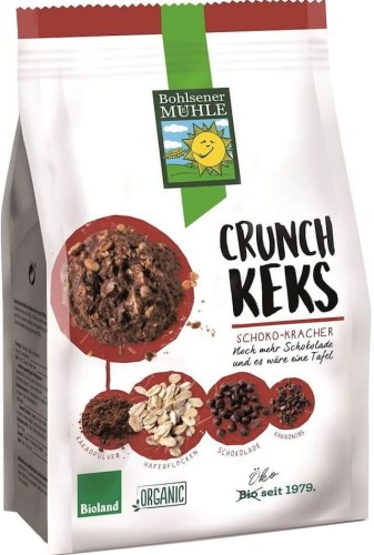 BIO HAVERKOEKJES CHOCOLADEMOSSEL 150 g - BOHLSENER MUEHLE