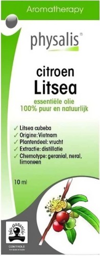ESSENTIAL OIL CITROEN LITSEA (EXOTIC VERBENA) 10 ml - PHYSALIS