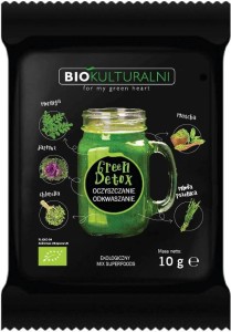 MIX SUPERFOODS GREEN DETOX BIO 10 g - BIOKULTURALNI