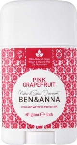 DEODORANT STICK BASED ON PINK GRAPEFRUIT 60 g - BEN & ANNA