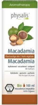 MACADAMIA (MACADAMIA) ECO GEZICHT- EN LICHAAMSOLIE 100 ml - PHYSALIS