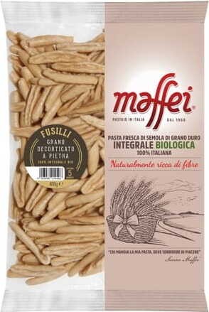 Fresh wholemeal pasta Trofie BIO 250 g Paraiomoffei
