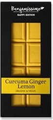 HE vegan chocolate with turmeric, ginger and lemon BIO 60 g Biobenjamin