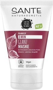 ECO HAIR MASK GLOSS BIRCH LEAF AND VEGETABLE PROTEINS 100 ml - SANTE