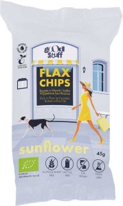 LINEN CHIPS WITH SUNFLOWER BAKED GLUTEN-FREE BIO 45 g - GOOD STUFF