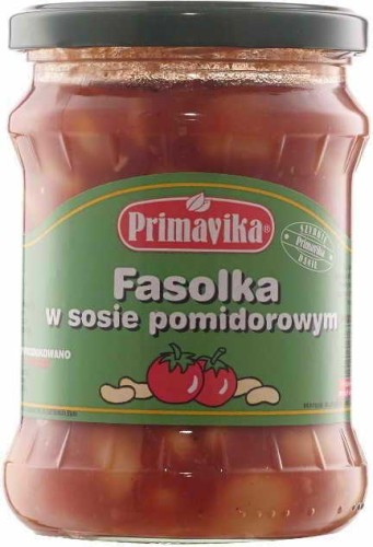 Beans in tomato sauce 440 g Primavika