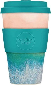 CUP OF BAMBOO AND CORN FIBRE PORTHCURNO 400 ml - ECOFFEE CUP