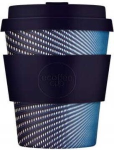 CUP OF BAMBOO AND CORN FIBRE KUBRIK 250 ml - ECOFFEE CUP