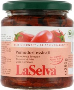 Tomates séchées à l'huile d'olive BIO 280 g Laselva