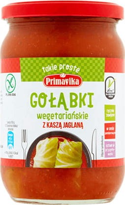 Rouleaux de chou végétariens au millet, sans gluten 690 g - PRIMAVIKA