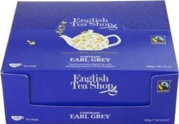 Thé Earl Grey 100 pcs BIO 200 g English Tea Shop