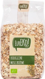 Cereal muesli BIO 300 g Eureko