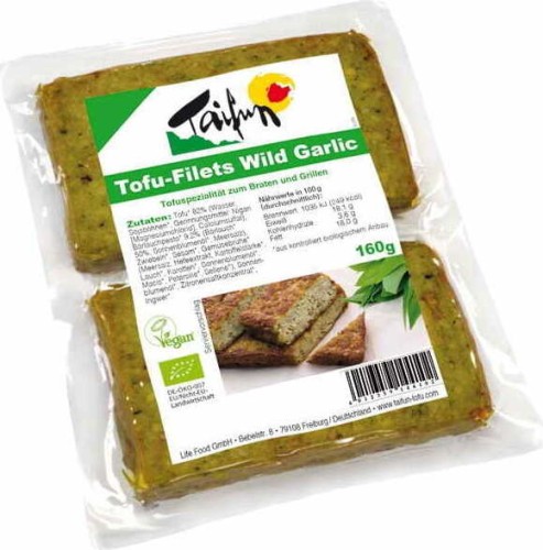 Tofu cutlets with garlic BIO 160 g Taifun