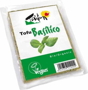 Tofu with basil BIO 200 g Taifun
