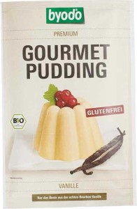 Gluten-free instant vanilla pudding BIO 36 g Byodo