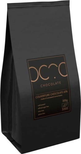 CHOCOLADE DARK COVER 65% GLUTENVRIJ BIO 1 kg - HORECA (CACAO)